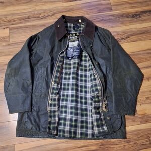 Barbour Green Military Field Jacket